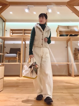 「アイテム（財布/小物）」を使った、ｶﾅｺさん（レディース・162cm）の秋コーディネート