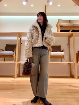 「RODE SKO（ロデスコ）のアイテム」を使った、ｶﾅｺさん（レディース・162cm）の秋コーディネート