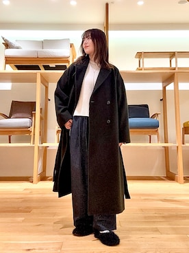 「URBAN RESEARCH（アーバンリサーチ）のアイテム」を使った、ｶﾅｺさん（レディース・162cm）の冬コーディネート