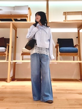 ｶﾅｺさん（レディース・162cm）の春コーディネート