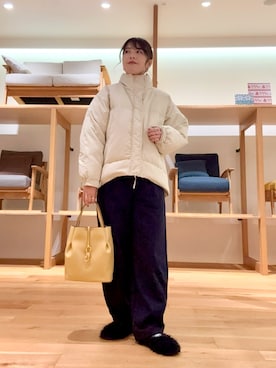 「アイテム（財布/小物）」を使った、ｶﾅｺさん（レディース・162cm）の冬コーディネート