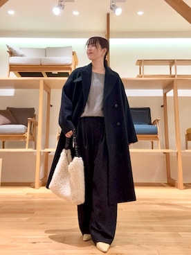 「アイテム（パンプス）」を使った、ｶﾅｺさん（レディース・162cm）の冬コーディネート