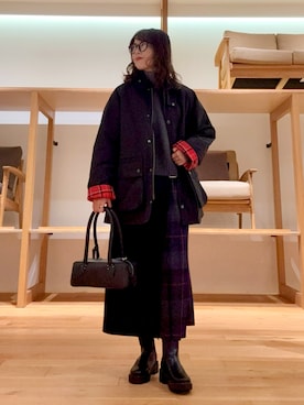 「KBF（ケイビーエフ）のアイテム」を使った、ｶﾅｺさん（レディース・162cm）の秋コーディネート