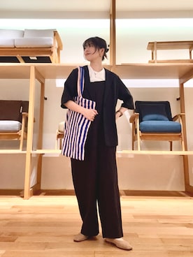 「かぐれ（カグレ）のアイテム」を使った、ｶﾅｺさん（レディース・162cm）の春コーディネート