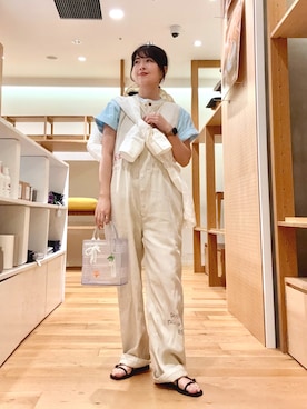 「RODE SKO（ロデスコ）のアイテム（バッグ）」を使った、ｶﾅｺさん（レディース・162cm）の春コーディネート