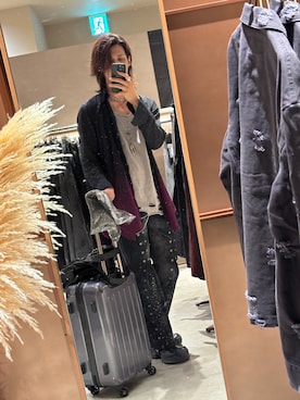 「GRANCY（グランシー）のアイテム（パンツ）」を使った、tetsu1379さん（メンズ・186cm）の夏コーディネート