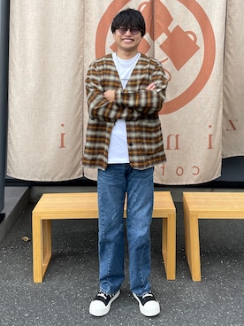 「アイテム（腕時計）」を使った、circle cycle RYOHさん（メンズ・164cm）の秋コーディネート