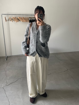 「select MOCA（セレクトモカ）のアイテム」を使った、ririkaさん（レディース・159cm）の秋コーディネート