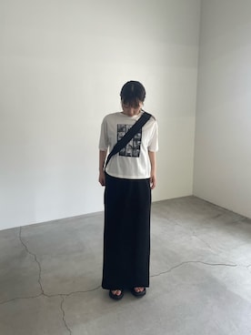「アイテム（スカート）」を使った、ririkaさん（レディース・159cm）の夏コーディネート