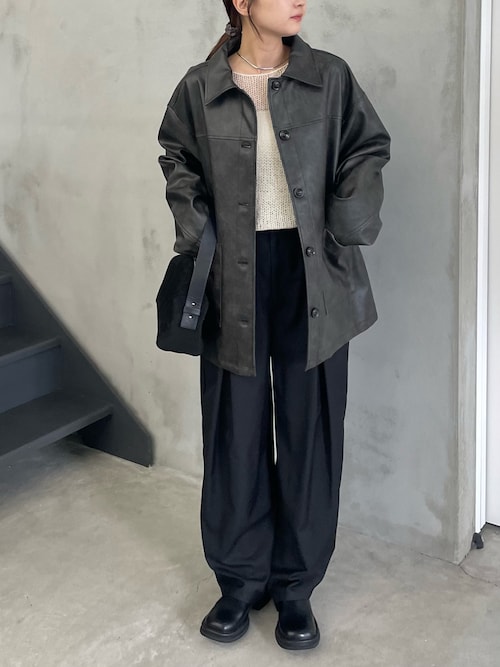 セール】モヘアタッチローゲージシアープルオーバー（ニット