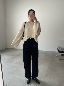 ririkaさん（レディース・159cm）の秋コーディネート
