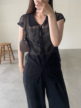 ririkaさん（レディース・159cm）の夏コーディネート