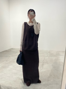 ririkaさん（レディース・159cm）の秋コーディネート