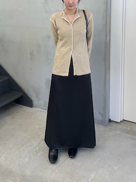 「select MOCA（セレクトモカ）のアイテム（スカート）」を使った、ririkaさん（レディース・159cm）の秋コーディネート