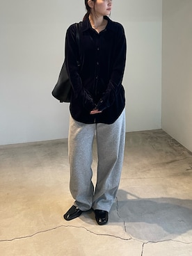 「select MOCA（セレクトモカ）のアイテム（ローファー）」を使った、ririkaさん（レディース・159cm）の秋コーディネート