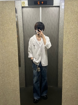 「GRANCY（グランシー）のアイテム」を使った、haruto_pochaさん（メンズ・168cm）の春コーディネート