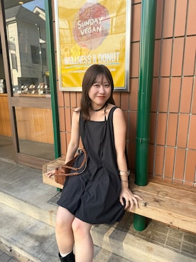 「mystic（ミスティック）のアイテム」を使った、hiyoriさん（骨格ナチュラル・レディース・156cm）の夏コーディネート