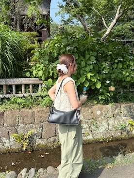 「mystic（ミスティック）のアイテム」を使った、hiyoriさん（骨格ナチュラル・レディース・156cm）の夏コーディネート