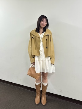 hiyoriさん（レディース・156cm）の冬コーディネート