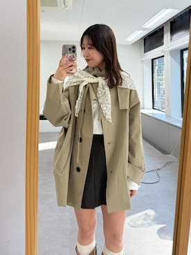 hiyoriさん（レディース・156cm）の冬コーディネート