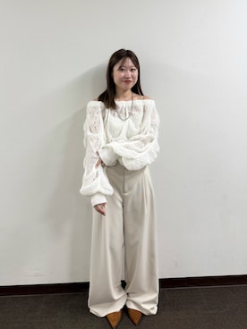 「アイテム（パンプス）」を使った、hiyoriさん（レディース・156cm）の夏コーディネート