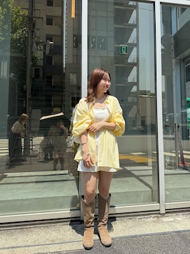 「mystic（ミスティック）のアイテム」を使った、hiyoriさん（骨格ナチュラル・レディース・156cm）の夏コーディネート