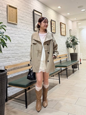 hiyoriさん(レディース・156cm)の春コーディネート