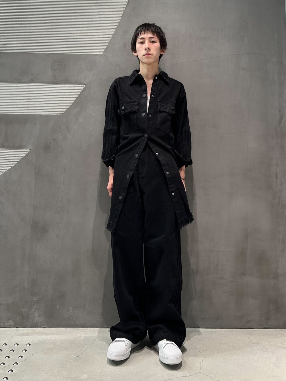 送関込★adidas Originals X KSENIASCHNAIDER★シャツワンピース 送関込☆adidas Originals X KSENIASCHNAIDER☆シャツワンピース
