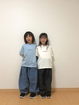 「Piet（ピエット）のアイテム（トップス）」を使った、pietスタッフさん（キッズ・130cm）の春コーディネート