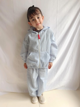「Piet（ピエット）のアイテム」を使った、pietスタッフさん（キッズ・120cm）の春コーディネート