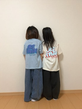 「Piet（ピエット）のアイテム（トップス）」を使った、pietスタッフさん（キッズ・130cm）の春コーディネート