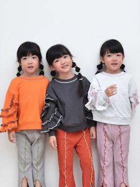 pietスタッフさん（キッズ・110cm）の秋コーディネート