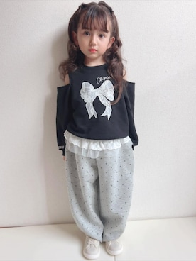 pietスタッフさん（キッズ・110cm）の秋コーディネート