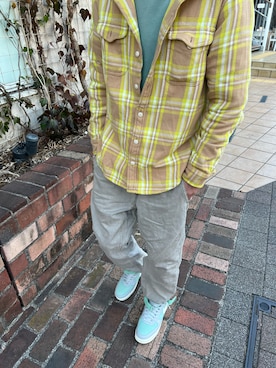 「OUTERKNOWN（アウターノーン）のアイテム」を使った、kotarouさん（メンズ・175cm）の春コーディネート