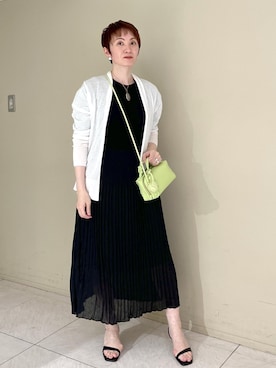 「アイテム（ワンピース/ドレス）」を使った、MASさん（レディース・164cm・40代）の春コーディネート