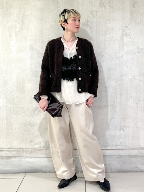 ADAM ET ROPE'（アダムエロペ） パンプス ソフトスクエアフラット