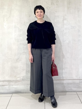 「ROPE'（ロペ）のアイテム」を使った、MASさん（レディース・164cm）の秋コーディネート