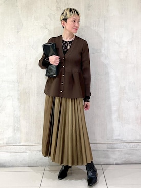 「アイテム（シューズ）」を使った、MASさん（レディース・164cm・40代）の秋コーディネート