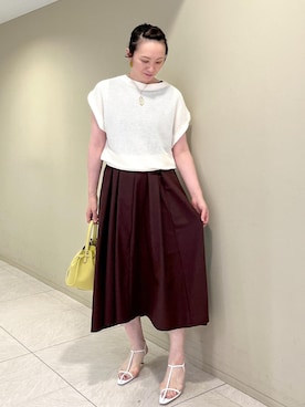 「アイテム（ワンピース/ドレス）」を使った、MASさん（レディース・164cm・40代）の夏コーディネート