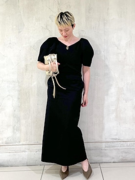 「アイテム（パンプス）」を使った、MASさん（レディース・164cm・40代）の秋コーディネート