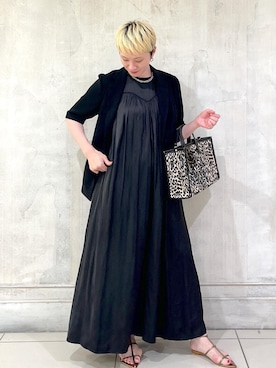 「アイテム（サンダル）」を使った、MASさん（レディース・164cm・40代）の夏コーディネート