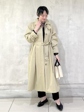 「ROPE'（ロペ）のアイテム」を使った、MASさん（レディース・164cm）の冬コーディネート