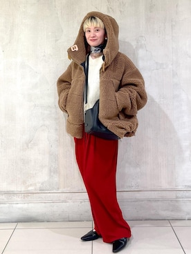 「アイテム（パンプス）」を使った、MASさん（レディース・164cm・40代）の秋コーディネート