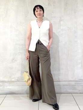 「ROPE'（ロペ）のアイテム」を使った、MASさん（レディース・164cm）の夏コーディネート