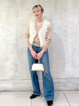 「アイテム（パンプス）」を使った、MASさん（レディース・164cm・40代）の秋コーディネート