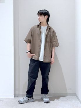 「GLOBAL WORK（グローバルワーク）のアイテム（パンツ）」を使った、タクミさん（メンズ・160cm）の夏コーディネート