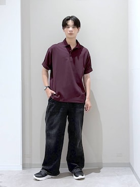 「GLOBAL WORK（グローバルワーク）のアイテム」を使った、タクミさん（メンズ・160cm）の夏コーディネート