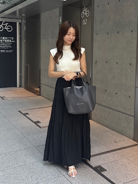 「IACUCCI（イアクッチ）のアイテム」を使った、rinaさん（骨格ウェーブ・レディース・150cm）の夏コーディネート