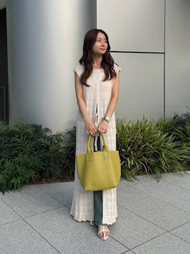 「IACUCCI（イアクッチ）のアイテム」を使った、rinaさん（骨格ウェーブ・レディース・150cm）の夏コーディネート