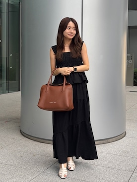 「IACUCCI（イアクッチ）のアイテム」を使った、rinaさん（レディース・150cm）の夏コーディネート